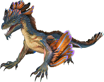 Dragon rocheux