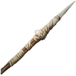 Lance en bois
